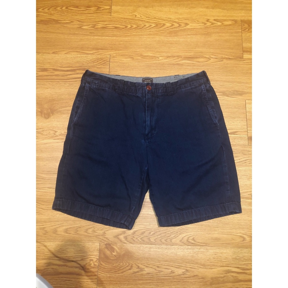J. Crew Stanton Chino Blue Shorts